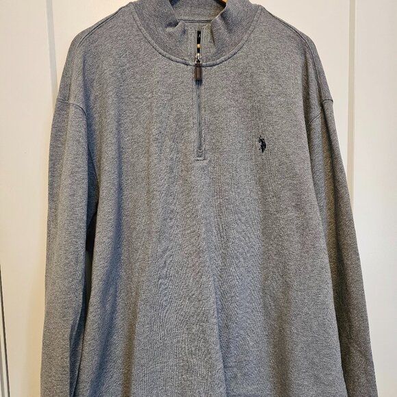 Big & Tall Polo/Ralph Lauren Quarter Zip Pullover Crew Neck 3xlt - Picture 1 of 3